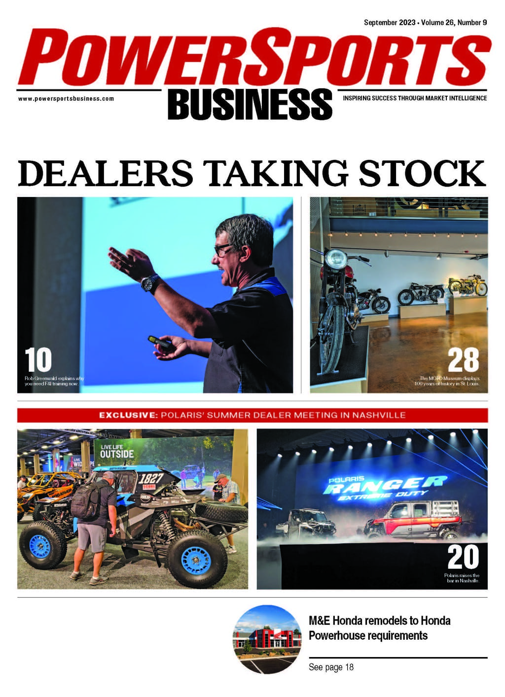 PowerSports Business 杂志 2023 年 9 月